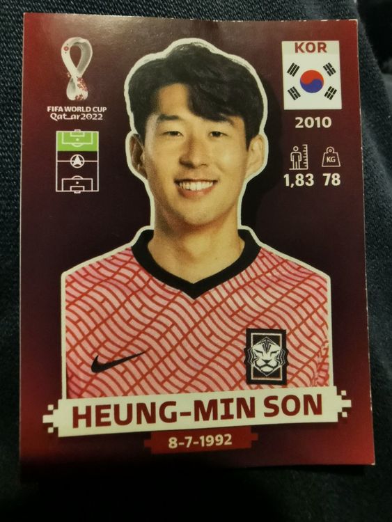 Panini Heung Min Son 2022 Kaufen Auf Ricardo