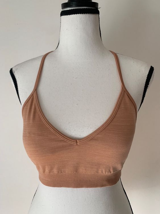 Womensbest Sportbh Gr M nude beige Sportoberteil Bustier Neu gemäss