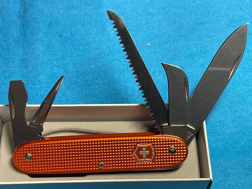 VICTORINOX ALOX HARVESTER ORANGE BTI Kaufen Auf Ricardo