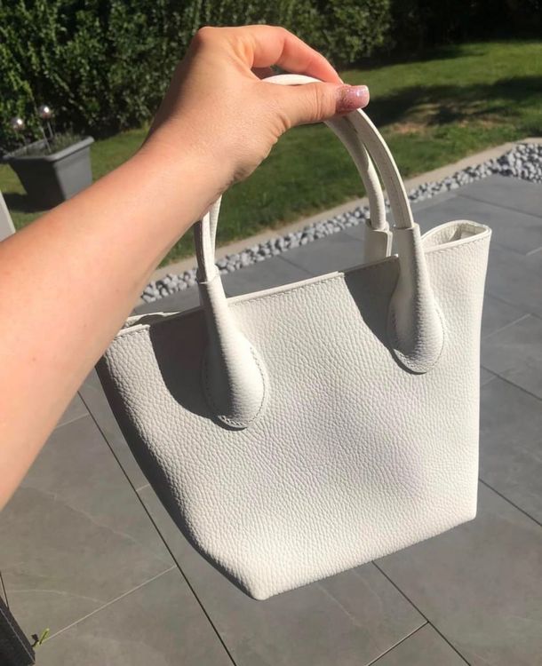 Exklusive Weisse Leder Handtasche Aus Italien Kaufen Auf Ricardo