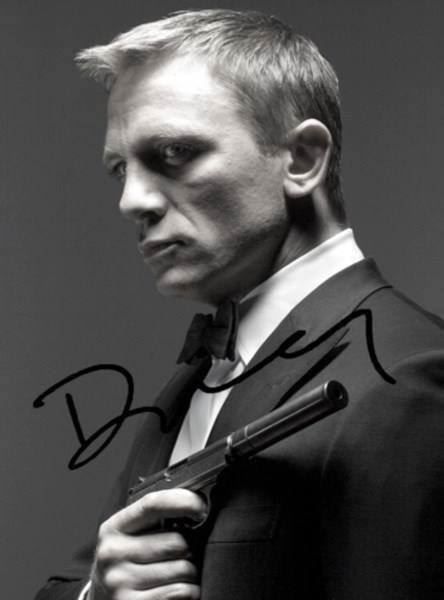 Daniel Craig Autogramm James Bond Kaufen Auf Ricardo