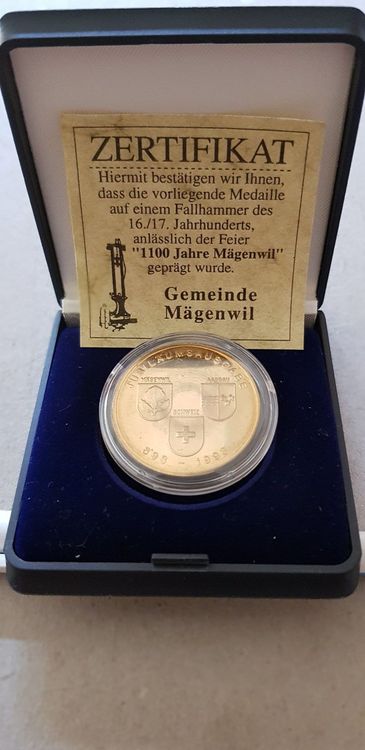 Medaille Jahre M Genwil Kaufen Auf Ricardo