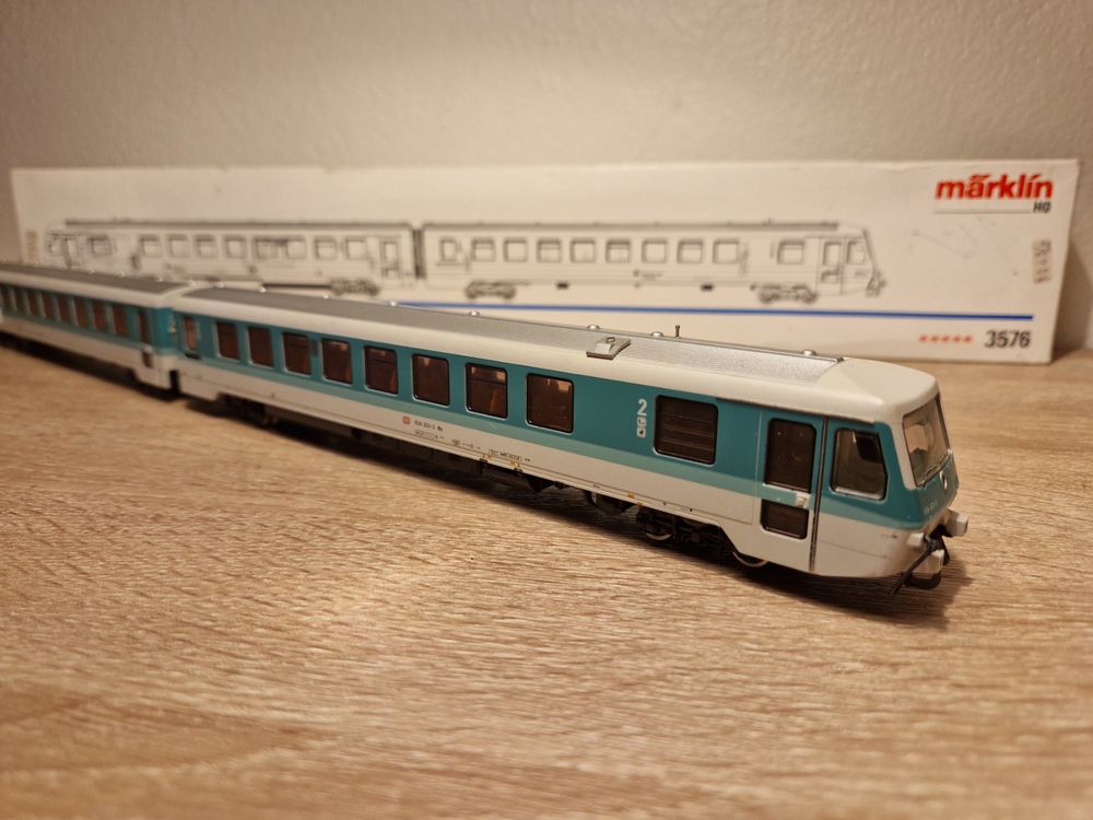 Märklin 3576 Diesel Triebwagenzug DB H0 Kaufen auf Ricardo