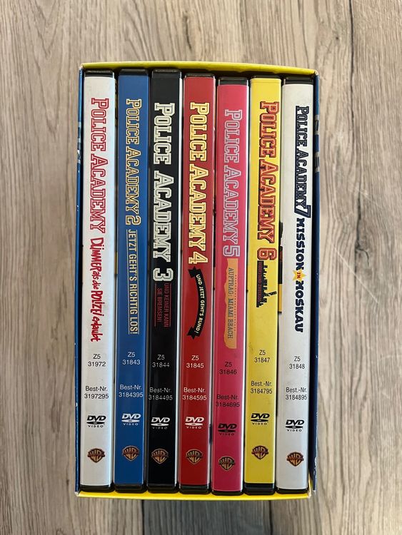 Police Academy Complete Collection 7 DVD Box Kaufen Auf Ricardo