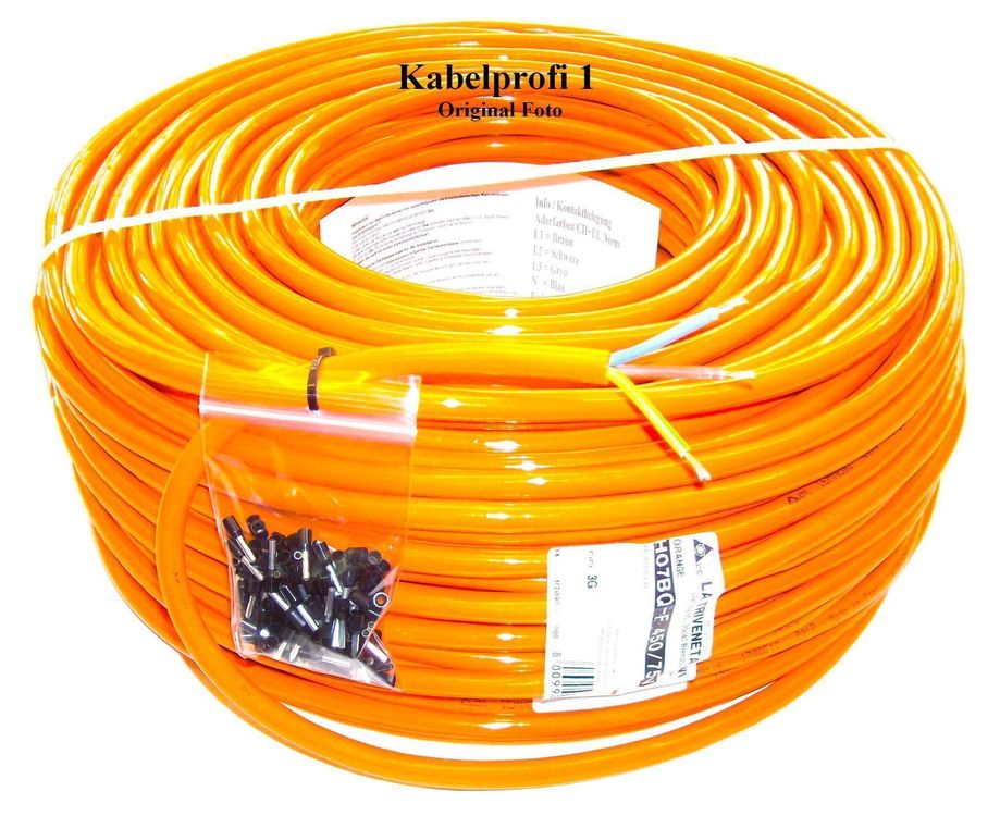 100m Ring PUR Strom Kabel 3x2 5mm2 Flex Acheter Sur Ricardo