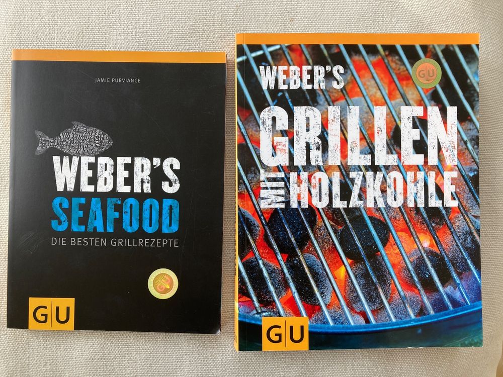 2x Weber S Grillen Mit Holzkohle Seafood Kaufen Auf Ricardo