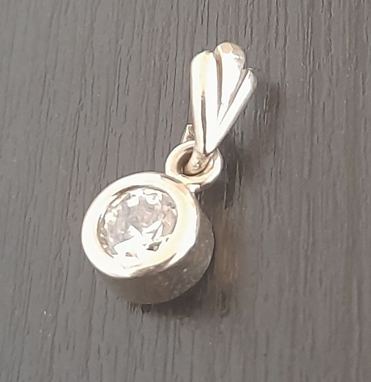 Pendentif En Or Blanc Cts Et Zirkonia Kaufen Auf Ricardo