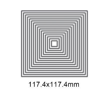 Neues Stanzschablonen Set Quadratische Basis Rahmen Kaufen Auf Ricardo