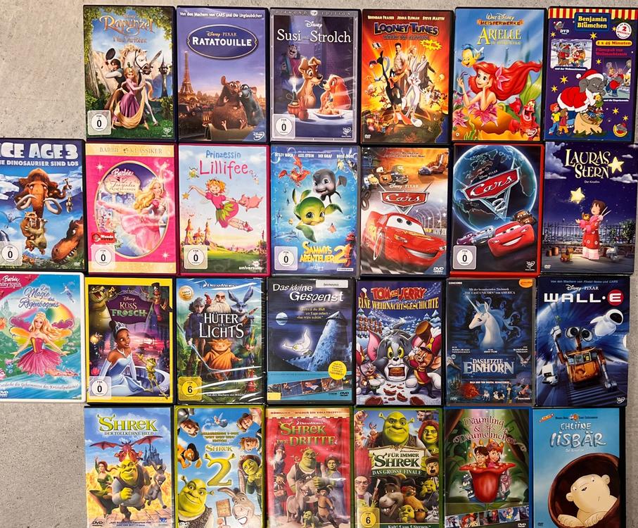 Kinder Dvd Sammlung Dvd Viele Disney Pixar Filme Kaufen Auf Ricardo