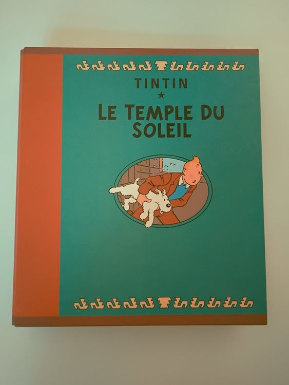 Tintin Ringordner Le Tempel Du Soleil Kaufen Auf Ricardo