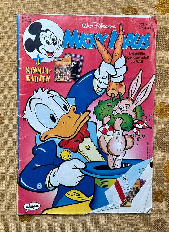 Micky Maus Heft Nr 42 Von 1992 Kaufen Auf Ricardo