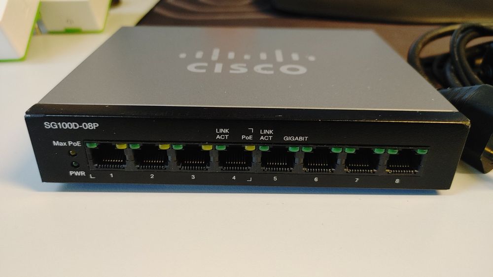 Cisco SG100D 08P PoE Switch Kaufen Auf Ricardo