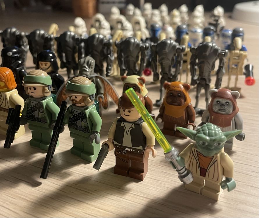 Lego Star Wars Figurensammlung XXL 55 Figuren Droiden Etc Kaufen