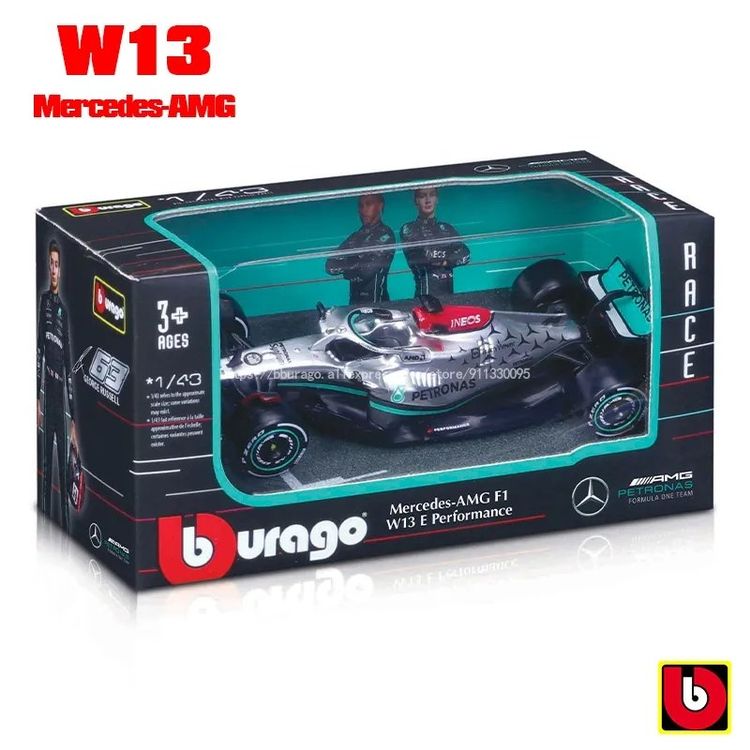 Lewis Hamilton Bburago 1 43 F1 Mercedes Amg W 13 44 2022 Kaufen Auf