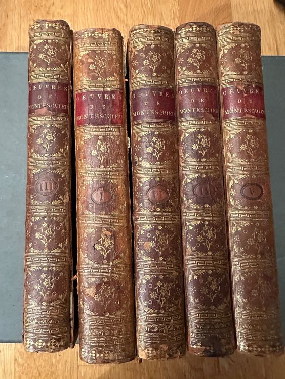 Montesquieu Oeuvres de Montesquieu Nouvelle édition 1788 Kaufen