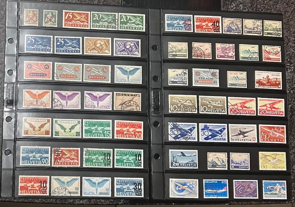 Flugpost Lot Ch Briefmarken Sammlung Ab F F Kaufen Auf Ricardo