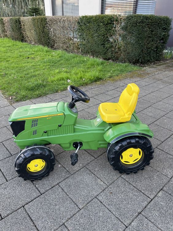 Kinder Traktor John Deere Kaufen Auf Ricardo