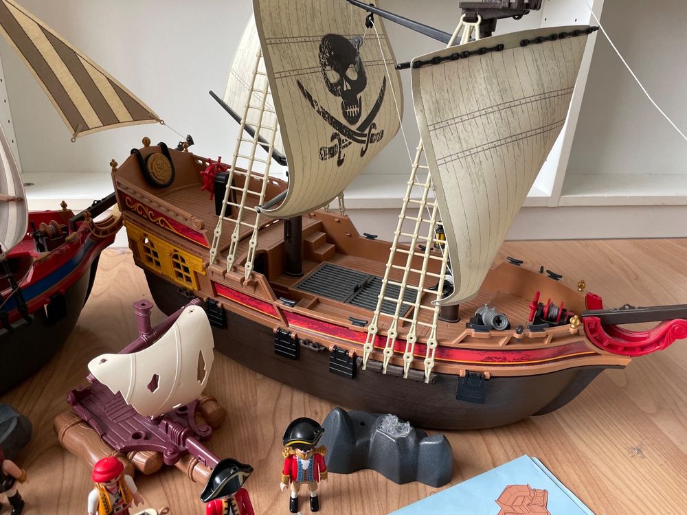 Playmobil Piratenschiffe Mit Viel Zubeh R Kaufen Auf Ricardo