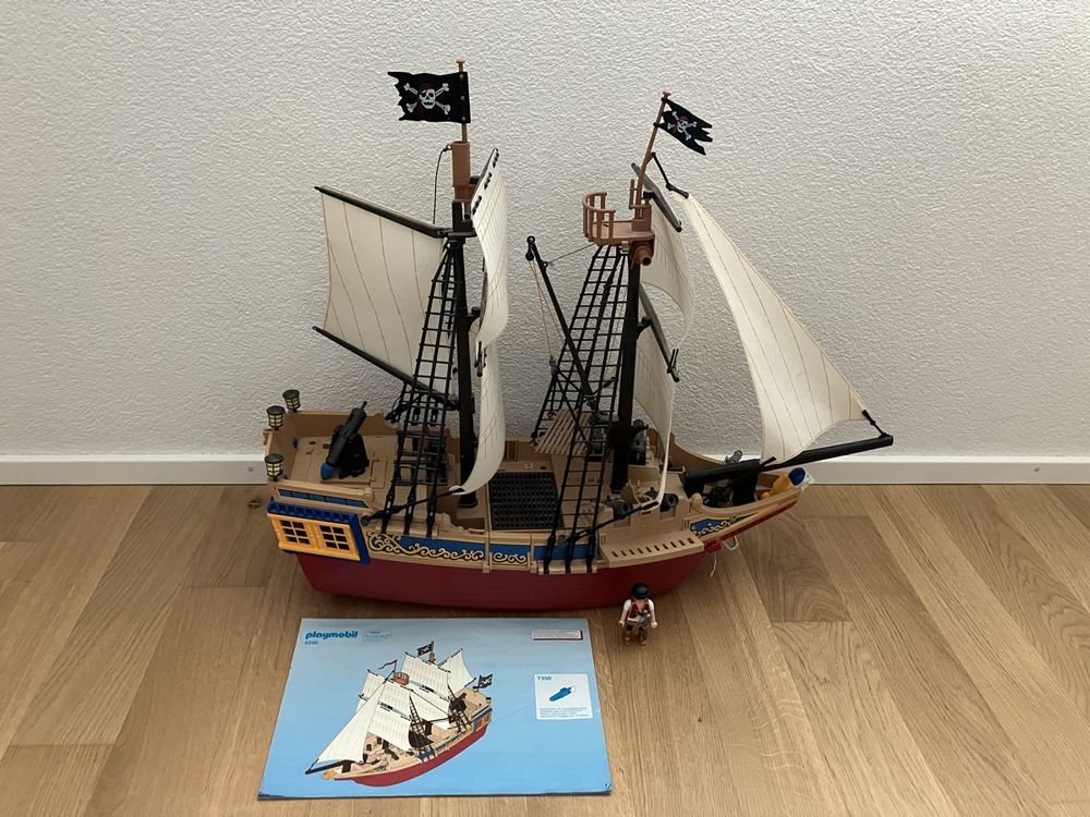 PLAYMOBIL Grosses Piraten Tarnschiff 4290 Kaufen Auf Ricardo