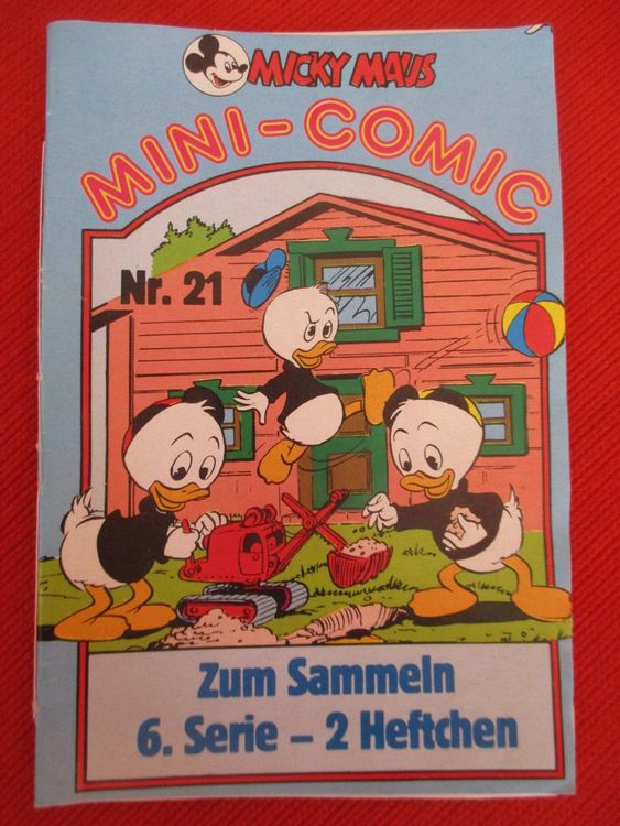 MICKY MAUS MINI COMIC Kaufen Auf Ricardo