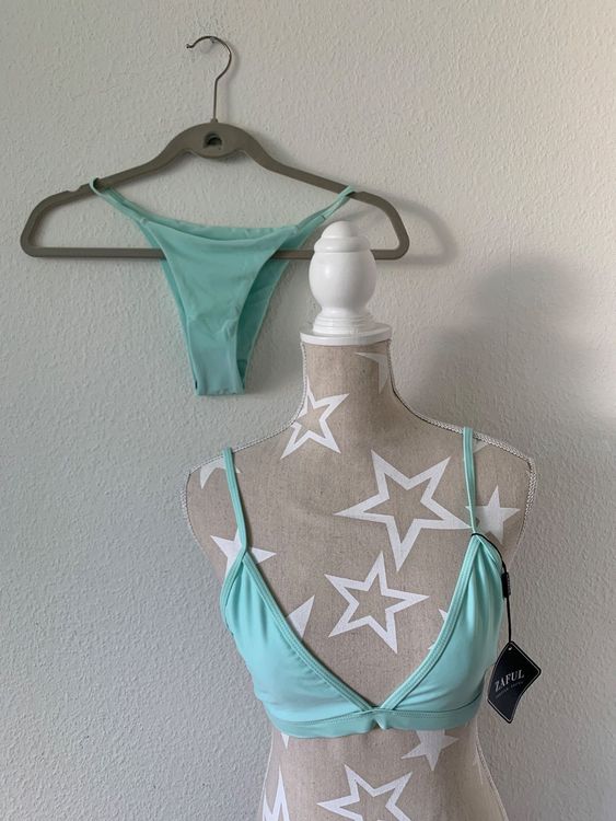 Bikini Von Zaful Gr T Rkis Slip Brazilian Schnitt Kaufen Auf