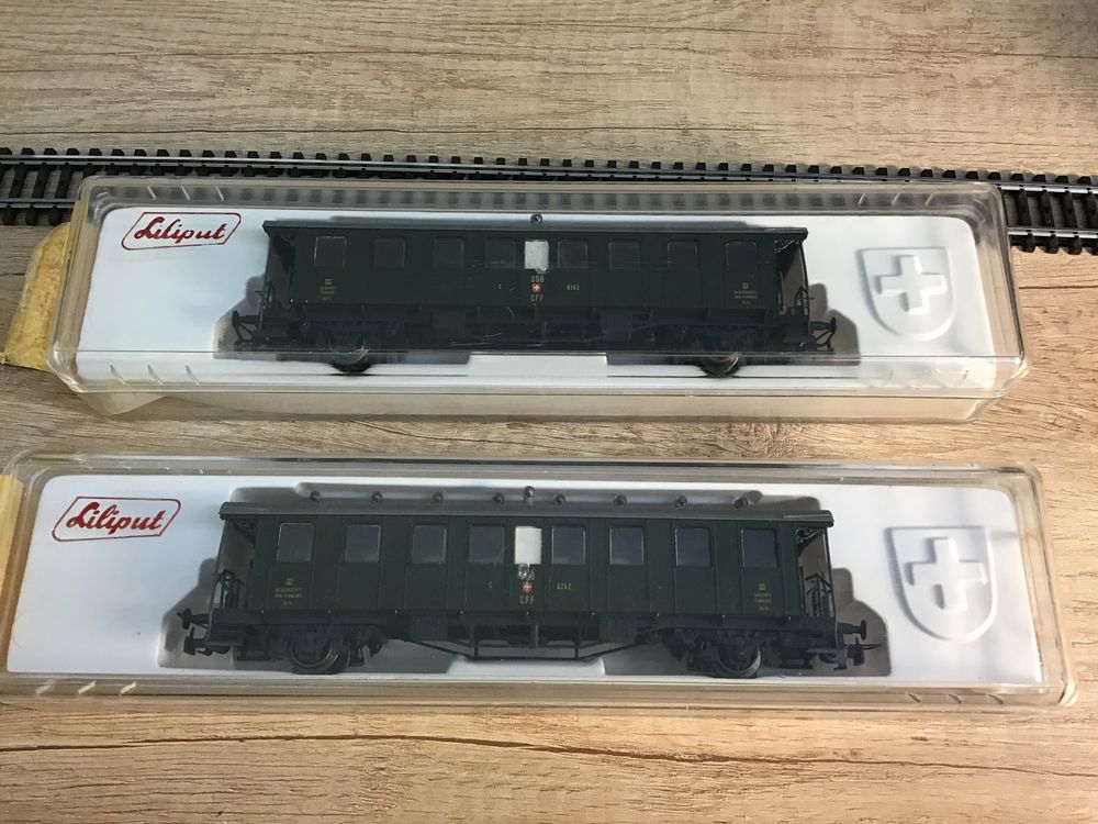 Modelleisenbahn Oldtimer Personenwagen SBB Liliput H0 SBB Kaufen Auf