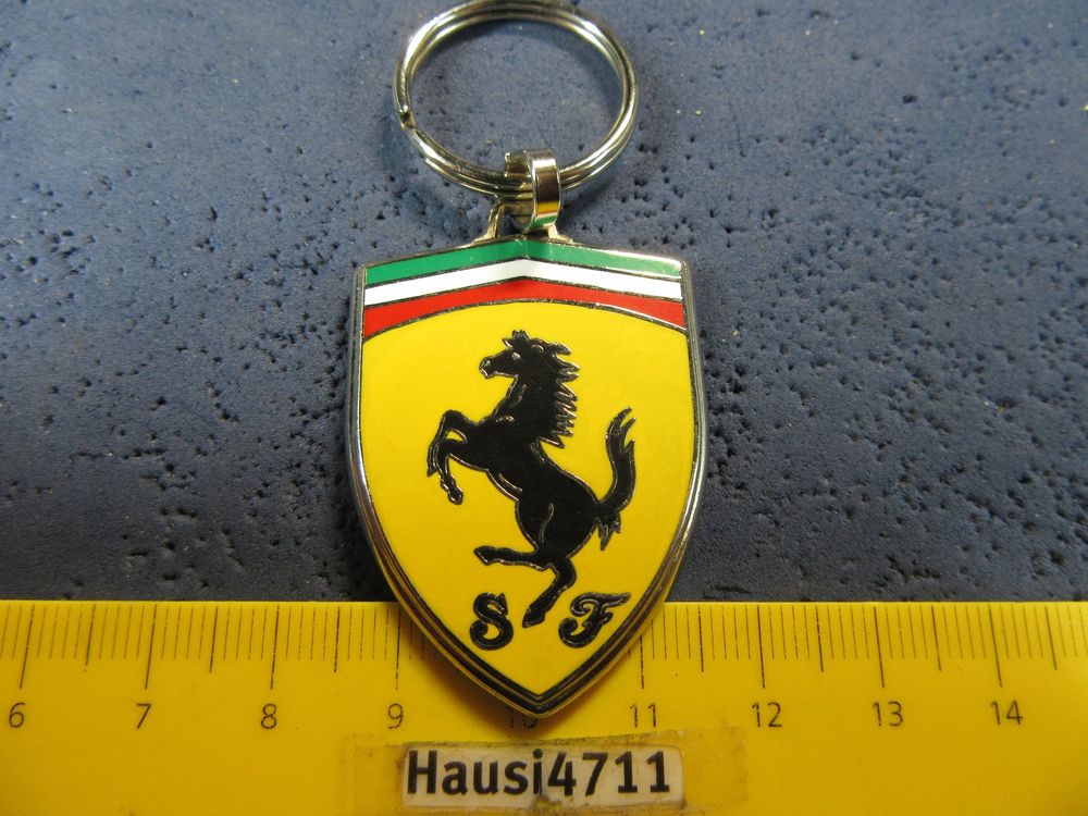 Key Ring Schl Ssel Anh Nger Ferrari Sf Vorne Enamel Hi Gepr Kaufen