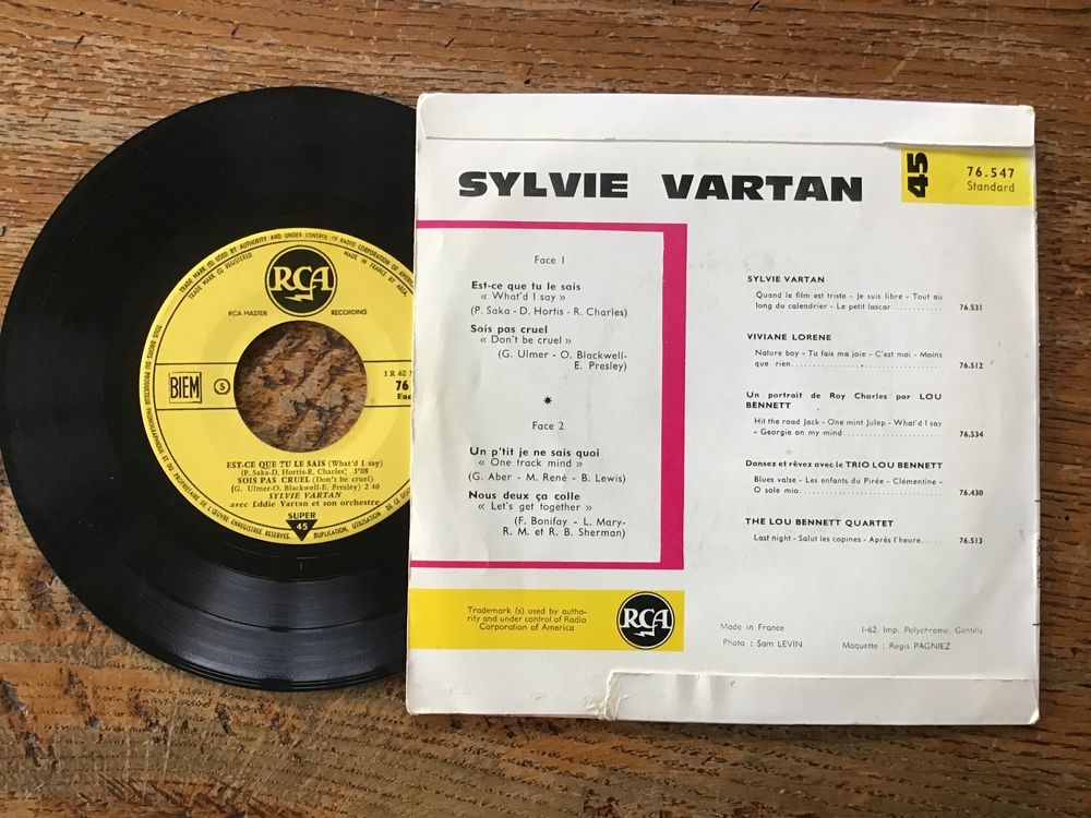 Rare EP Sylvie Vartan Est Ce Que Tu Le Sais Kaufen Auf Ricardo