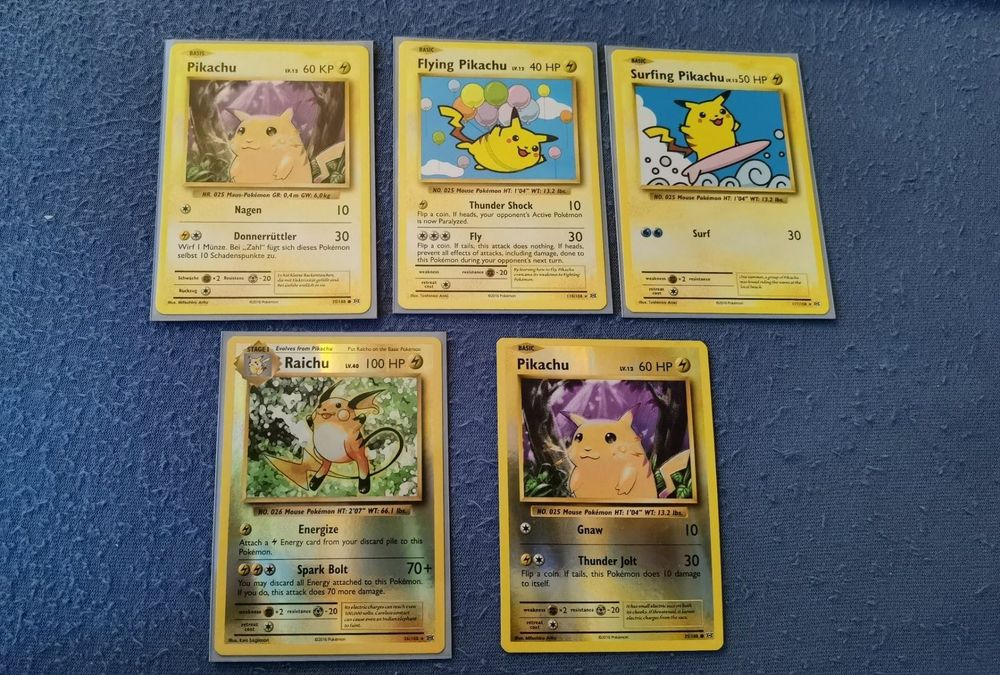 Pikachu Raichu Evolution Set Kaufen Auf Ricardo