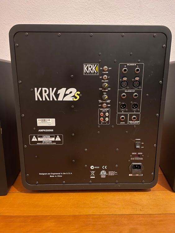 Studio Monitor Set 2x KRK Rokit 8 RPG2 KRK 12S Subwoofer Kaufen