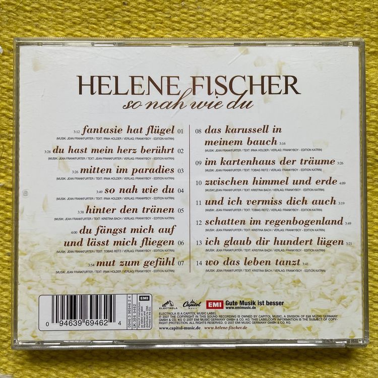 Helene Fischer So Nah Wie Du Kaufen Auf Ricardo