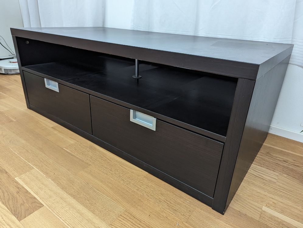 Ikea Best J Gra Tv Bank Lowboard Kommode Schwarz Schubladen Kaufen