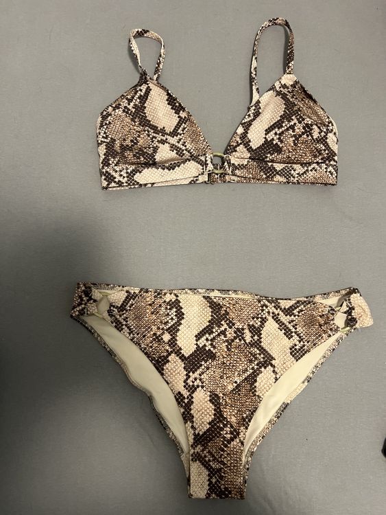 Schlangenmuster Bikini Set Gr Sommer Must Have Gebraucht In