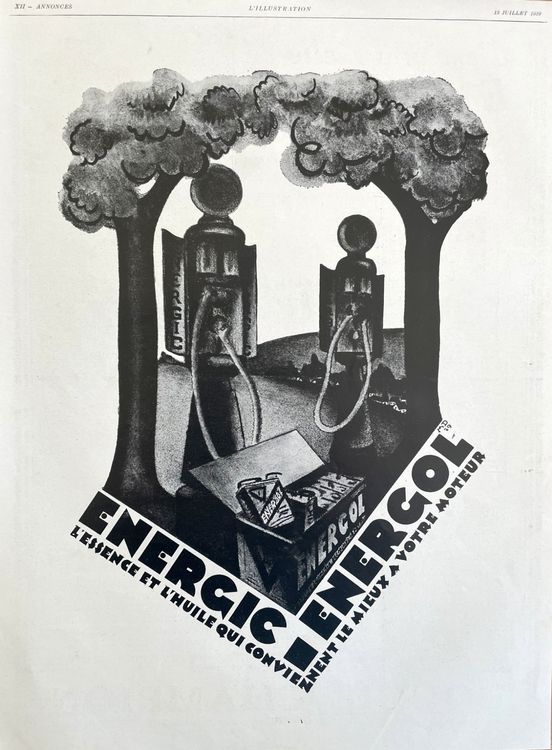 Energol Alte Werbung Publicité de 1929 Kaufen auf Ricardo