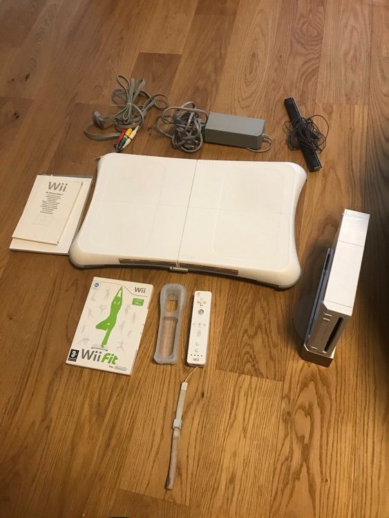 Wii Konsole Controller Balance Board Kaufen Auf Ricardo