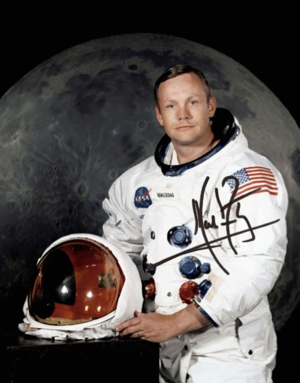 Neil Armstrong Apollo Mond Nasa Autogramm Moon Kaufen Auf Ricardo