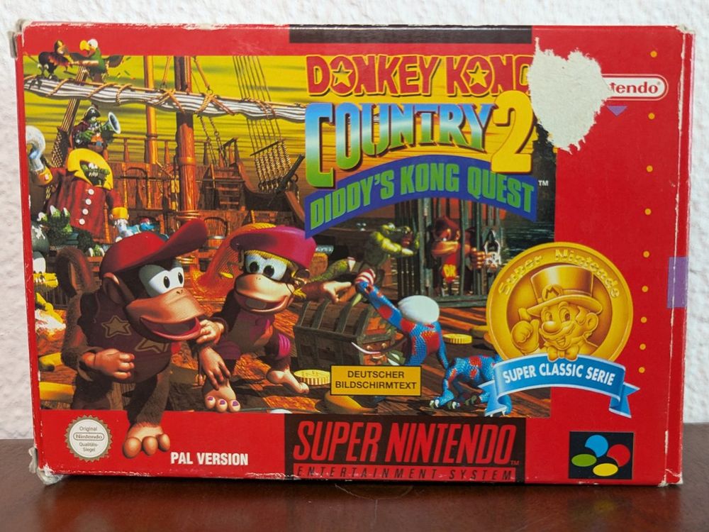 Donkey Kong Country Snes Ovp Mit Anleitung Kaufen Auf Ricardo