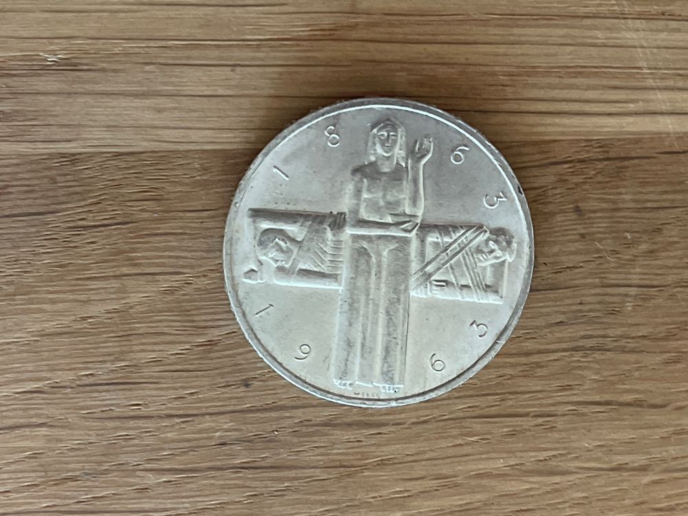 5 Franken 1963 Sondermünze Silber Kaufen auf Ricardo