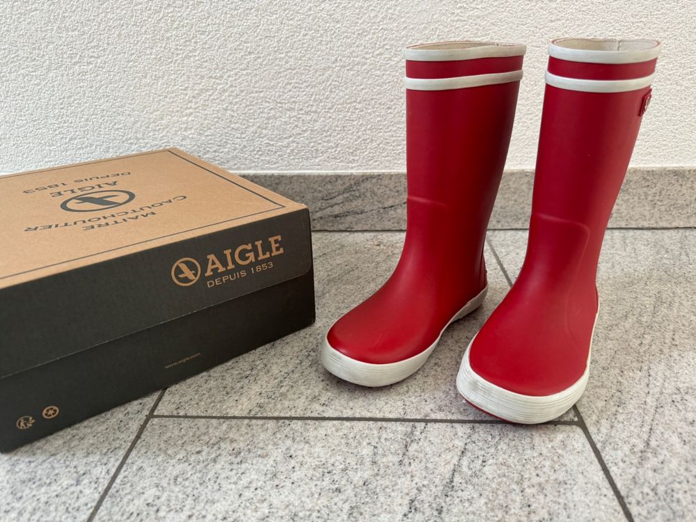 Regenstiefel Gummistiefel Aigle Gr 29 Kaufen Auf Ricardo