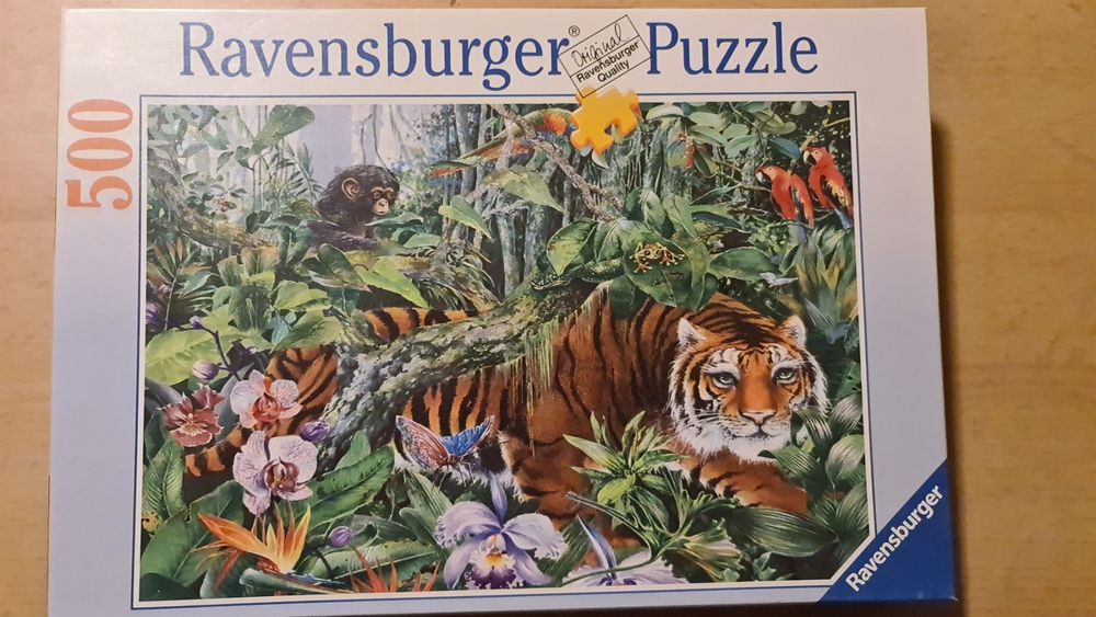 Ravensburger Puzzle Tiger Teile Kaufen Auf Ricardo