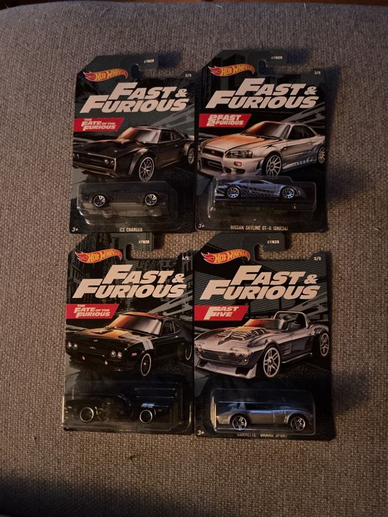 Hot Wheels Fast and Furious Set Neu und originalverpackt in Jenaz für