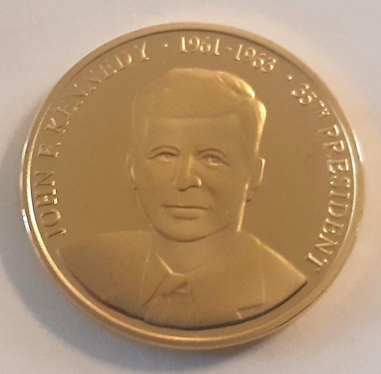 John F Kennedy Gedenkmedaille Kaufen Auf Ricardo