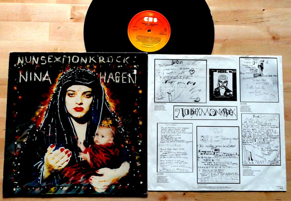 LP NINA HAGEN Nun Sex Monk Rock 1982 KULT PUNK ROCK Acheter Sur Ricardo