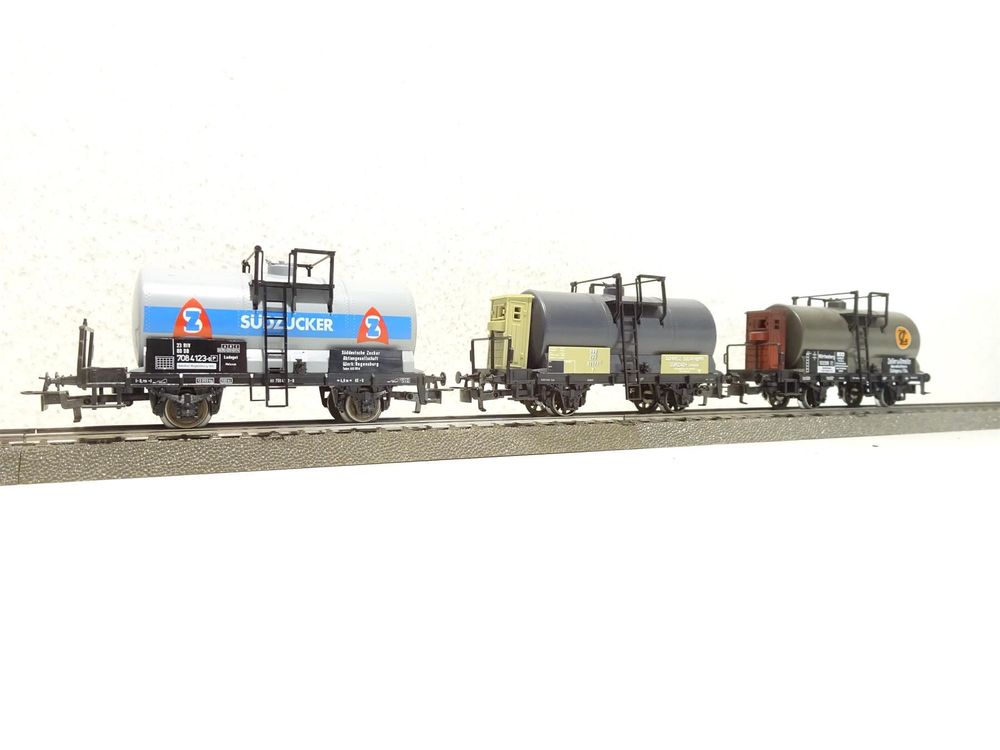 3 Märklin Güterwagen Kessel SBB u a HO Kaufen auf Ricardo