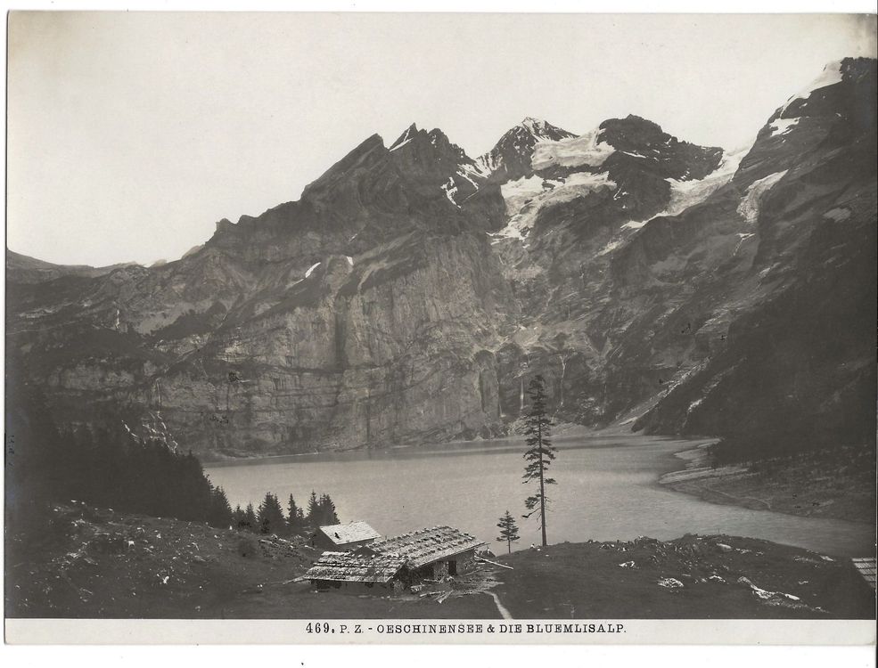 Vintage P Z Oeschinensee Bl Emlisalp Kaufen Auf Ricardo