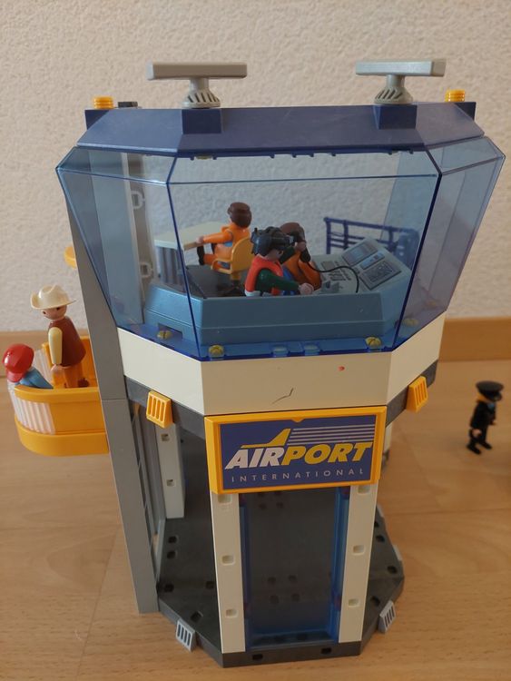 Playmobil Flughafen Tower Thurm Kaufen Auf Ricardo