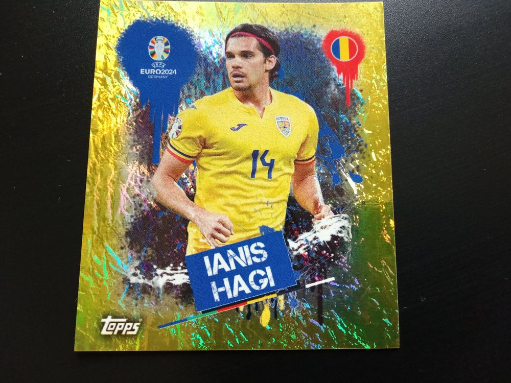 Em Topps Sticker Ianis Hagi Vergoldet Rom Kaufen Auf Ricardo