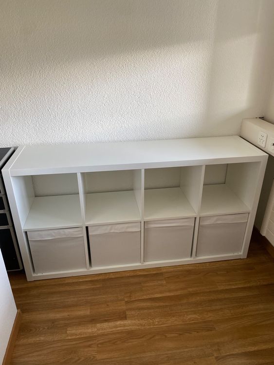 Ikea Kallax Regal Weiss 77x147x39cm Kaufen Auf Ricardo