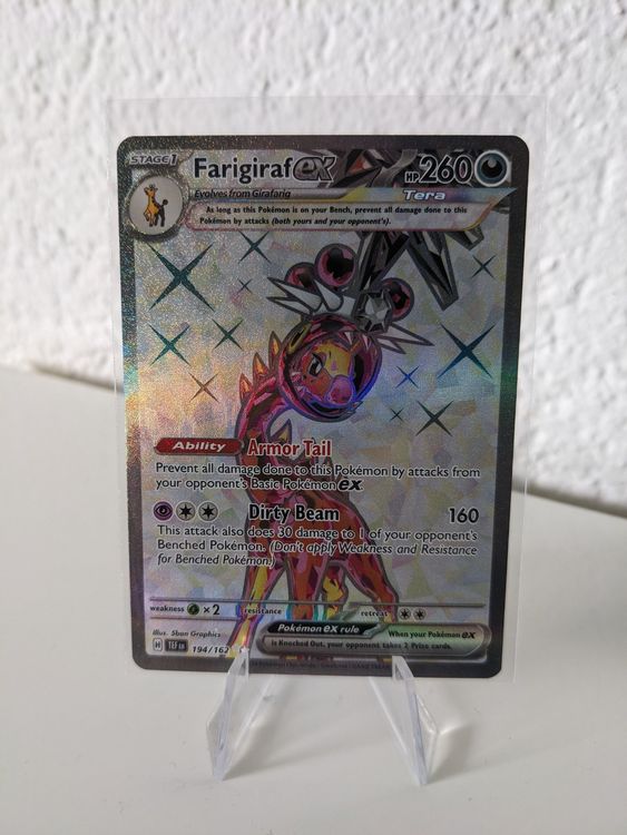 Pokemon Temporal Forces Farigiraf Ex En Kaufen Auf Ricardo