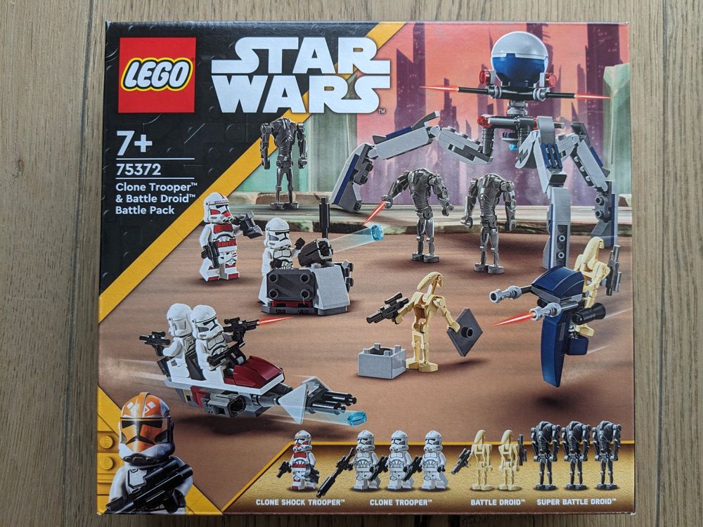 Lego Starwars Clone Trooper Battle Droid Battle Pack Kaufen